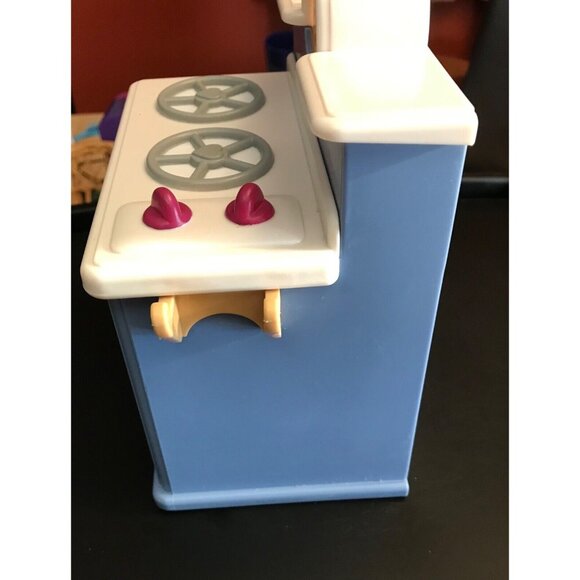 Fisher Price Briarberry Bear Kitchen Stove Baking Oven 1998 Doll Furniture - Picture 4 of 10
